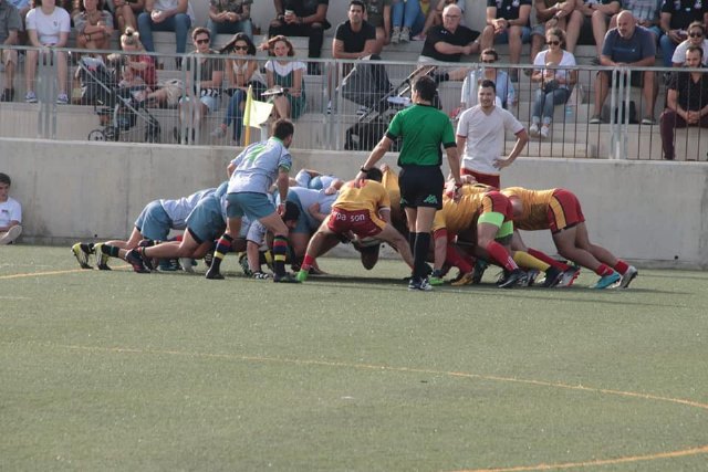 El XV Rugby Murcia participa por primera vez en la liga nacional y cae en Mallorca ante el Babarians XV Calviá. - 2, Foto 2