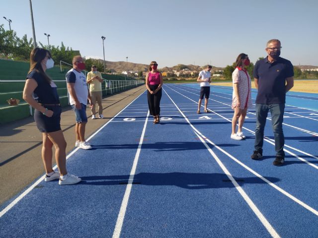 Puerto lumbreras por fin recupera su pista de atletismo - 1, Foto 1