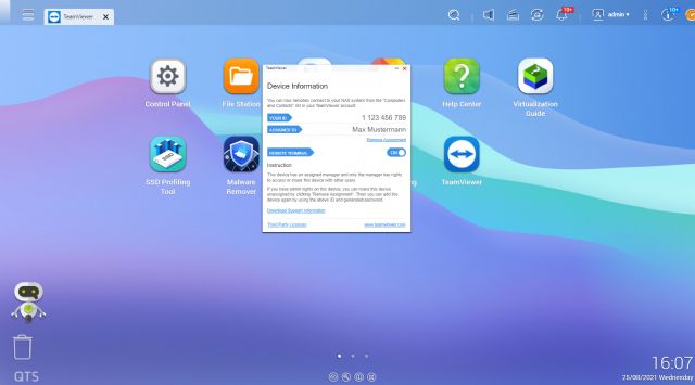 QNAP habilita el acceso remoto de TeamViewer a los dispositivos NAS - 1, Foto 1