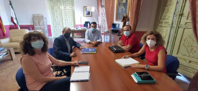 N.P. El Alcalde de Cehegín y el Presidente de UCOMUR se reúnen para potenciar el cooperativismo en la localidad - 1, Foto 1