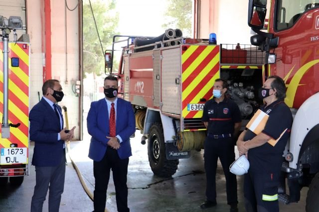 La primera fase de las obras de renovación del Parque de Bomberos de Cieza finaliza en octubre - 1, Foto 1
