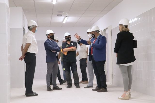 La primera fase de las obras de renovación del Parque de Bomberos de Cieza finaliza en octubre - 2, Foto 2