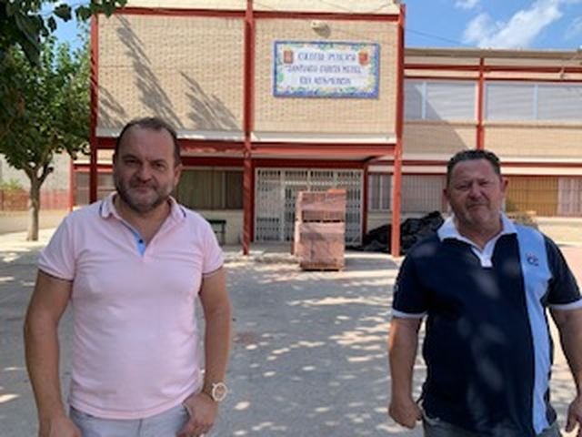 El GM VOX Murcia exige la terminación de las obras en el Colegio Santiago García - 1, Foto 1