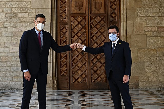 Declaración del presidente del Gobierno tras la reunión con el president de la Generalitat - 2, Foto 2