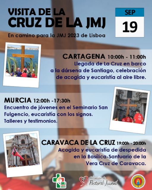 La cruz de los jóvenes llega a la Diócesis de Cartagena el día 19 - 1, Foto 1