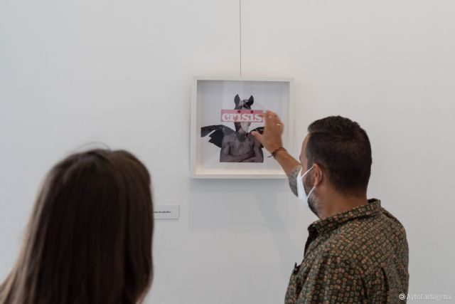 La Sala Subjetiva del Palacio Consistorial se llena de collages digitales de la artista cartagenera kbrevag - 1, Foto 1