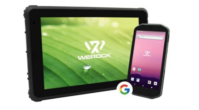 Los terminales portátiles robustos WEROCK reciben los servicios de Google - 1, Foto 1