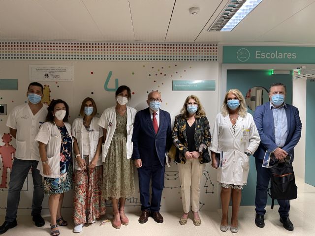 Comienza el curso 2022-23 en las Aulas Hospitalarias de la Región - 1, Foto 1