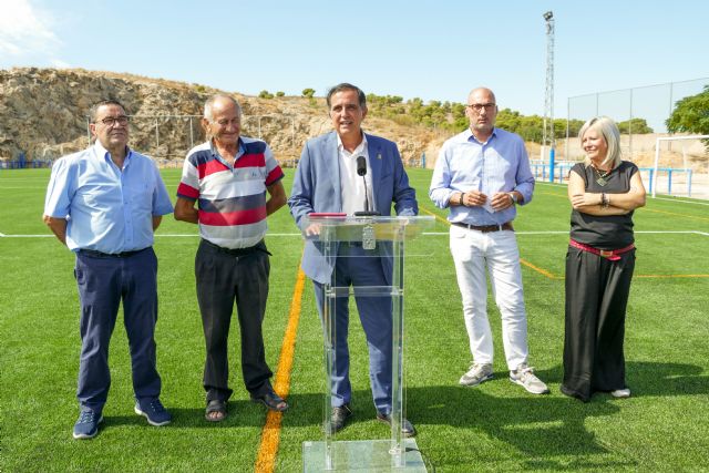 El Ayuntamiento de Murcia invierte más de 160.000 euros en la renovación del campo de fútbol de El Puntal - 1, Foto 1