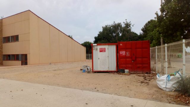 Las obras de la nueva Escuela de Música de Pozo Estrecho están paradas - 1, Foto 1