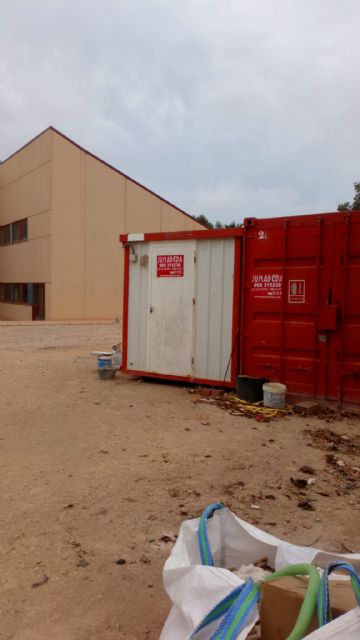 Las obras de la nueva Escuela de Música de Pozo Estrecho están paradas - 2, Foto 2