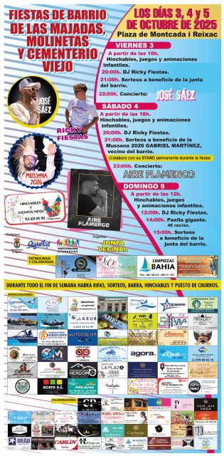 La Junta Vecinal de Las Majadas, Molinetas y Cementerio Viejo prepara sus fiestas de barrio - 1, Foto 1