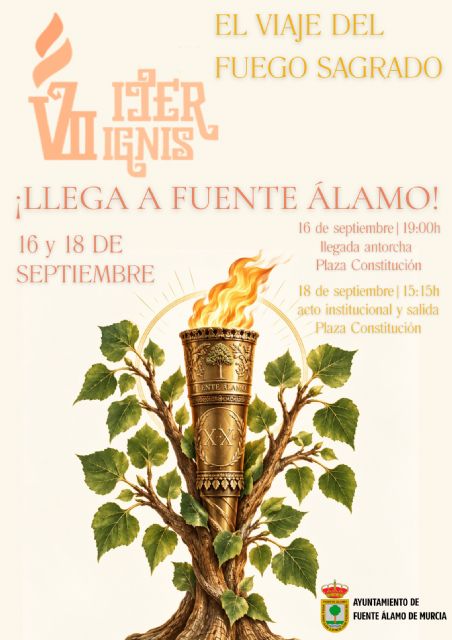 Fuente Álamo será la última parada del Iter Ignis antes de la llegada del Fuego Sagrado a Cartagena - 2, Foto 2