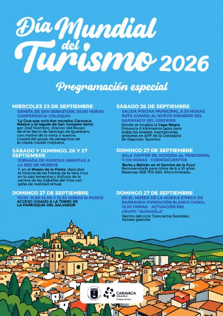 Caravaca conmemora el Día Mundial del Turismo con una programación que combina patrimonio, cultura y naturaleza - 2, Foto 2
