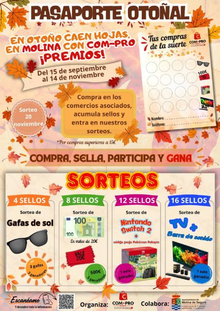 La  Asociación de Comercios Profesionales COM-PRO de Molina de Segura pone en macha la campa&ntilde;a Pasaporte oto&ntilde;al, con la colaboración de la Concejalía de Comercio - 2, Foto 2