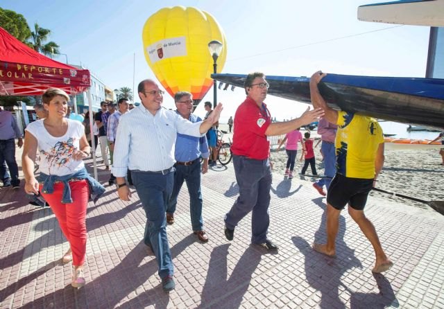 Pedro Antonio Sánchez: Estamos dando vida al Mar Menor con actividades deportivas ligadas a este magnífico entorno natural - 3, Foto 3