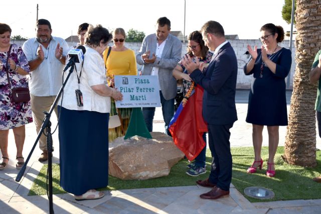 Balsicas cuenta con una plaza denominada Pilar Ferrer Marti - 2, Foto 2