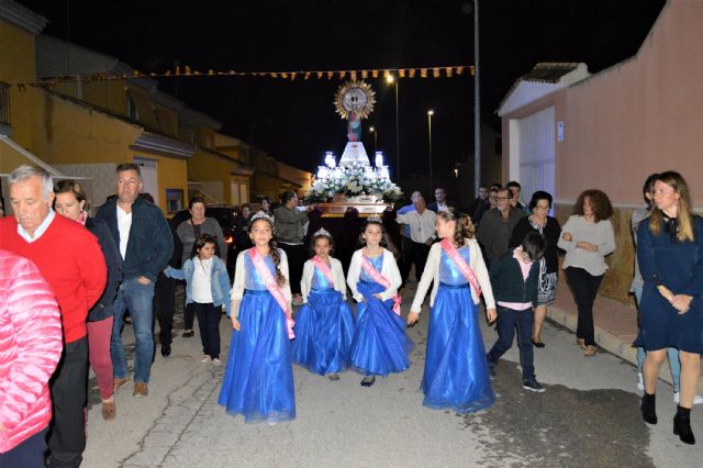 La procesión de la Virgen del Pilar dio por concluidas las fiestas del barrio de la Florida - 2, Foto 2