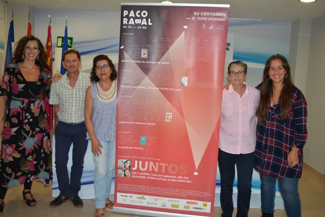 El próximo sábado arranca la XV edición del Certamen Nacional de Teatro aficionado Paco Rabal - 1, Foto 1