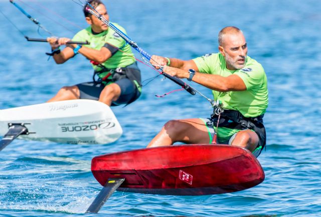 Alex Climent, Xantos Villegas y Carlos Puig, podio en el I Open Kitefoil FVRM Terramovil-Terra Fecundis - 5, Foto 5