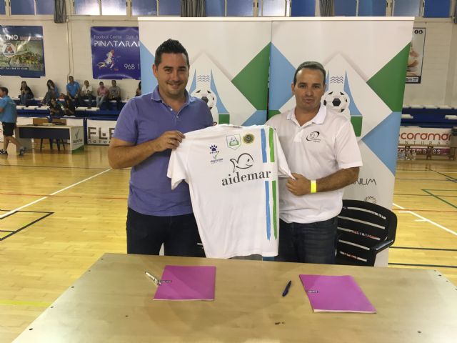 El CFS Pinatar y el CD Aidemar firman un acuerdo de colaboración entre ambas entidades - 2, Foto 2