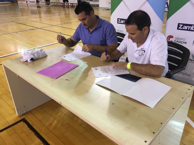 El CFS Pinatar y el CD Aidemar firman un acuerdo de colaboración entre ambas entidades - 4, Foto 4