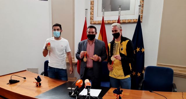 El alcalde recibe a los atletas Sergio López y Pedro Conesa - 1, Foto 1