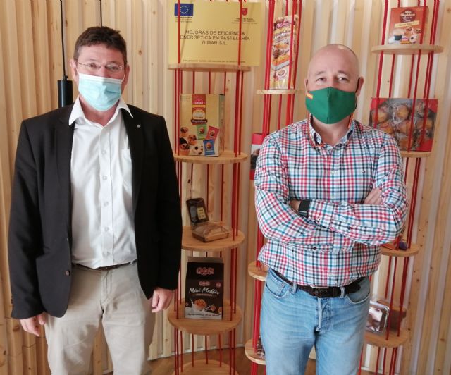 El Ayuntamiento de Molina de Segura conoce la empresa Pastelería Gimar SL, dedicada a la fabricación de productos de repostería, dentro de su agenda de visitas empresariales - 1, Foto 1