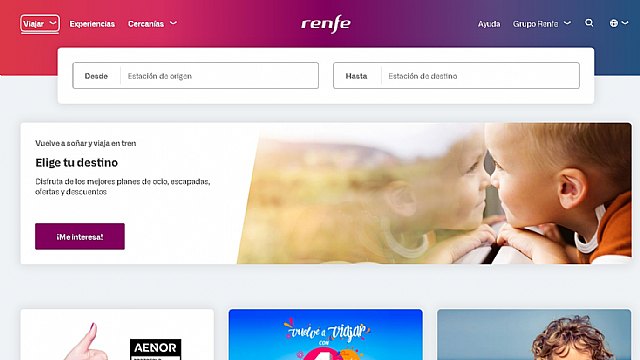 Renfe introduce modificaciones en su web para mejorar el sistema de venta online de billetes - 1, Foto 1