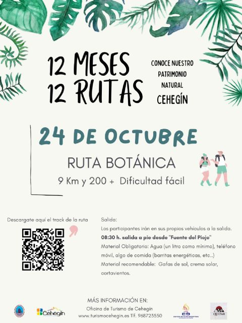 Las concejalías de Turismo y Deportes presentan un calendario de rutas en la naturaleza para todo el año - 3, Foto 3