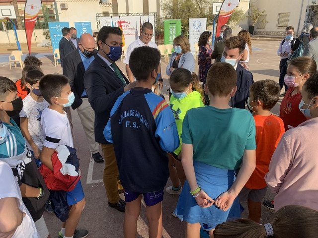 El proyecto Relevo Paralímpico empieza en el colegio Ntra. Sra. la Virgen de Loreto, de la Ciudad del Aire - 1, Foto 1