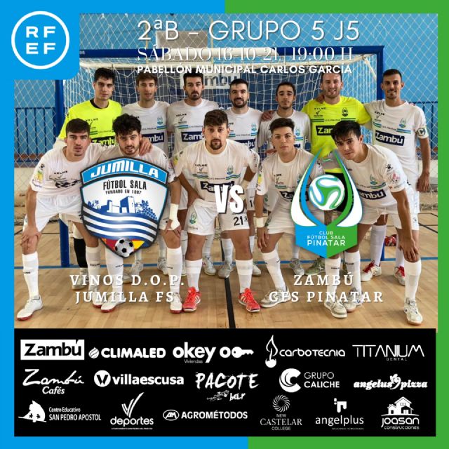 PREVIA: Vinos DOP Jumilla FS - Zambú CFS Pinatar: duelo de 'altos vuelos' en Jumilla - 1, Foto 1