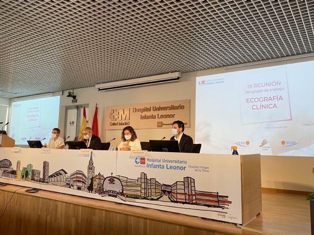 Médicos internistas de todo el país se reúnen en el Hospital Univ. Infanta Leonor para abordar novedades en Ecografía Clínica - 1, Foto 1