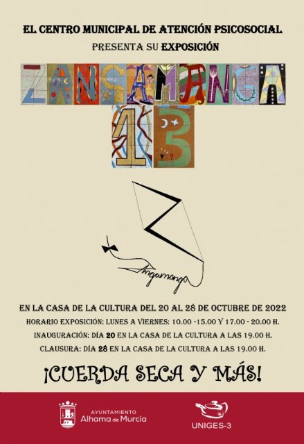 El Centro Municipal de Atencin Psicosocial presenta Zangamanga 13, del 20 al 28 de octubre, Foto 1