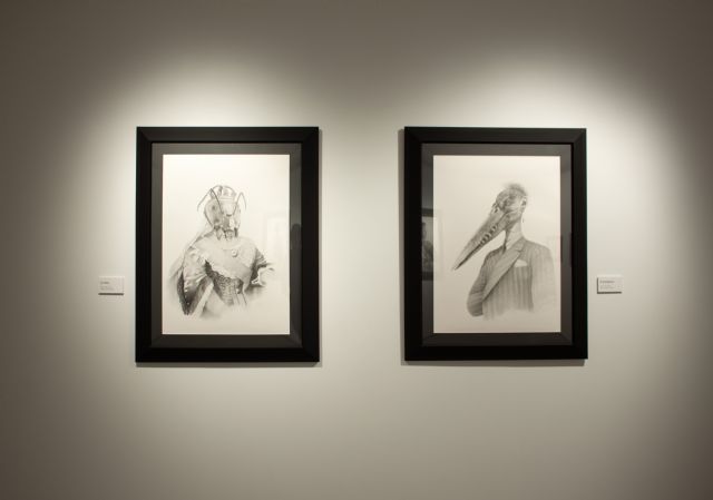 Los dibujos a grafito de Martínez Cánovas se exponen en la sala Pablo Puente del Centro Cultural Las Claras - 2, Foto 2