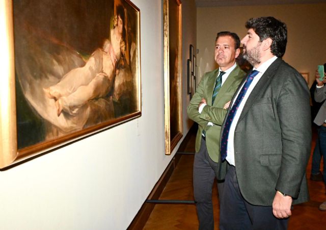 López Miras visita en Bruselas la obra de Ramón Gaya que el festival Europalia incluye en su exposición sobre Goya - 1, Foto 1