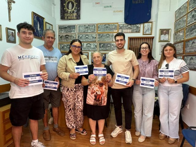 NNGG Águilas entrega a la Hospitalidad de Lourdes un cheque solidario por valor de 1.050 euros - 1, Foto 1