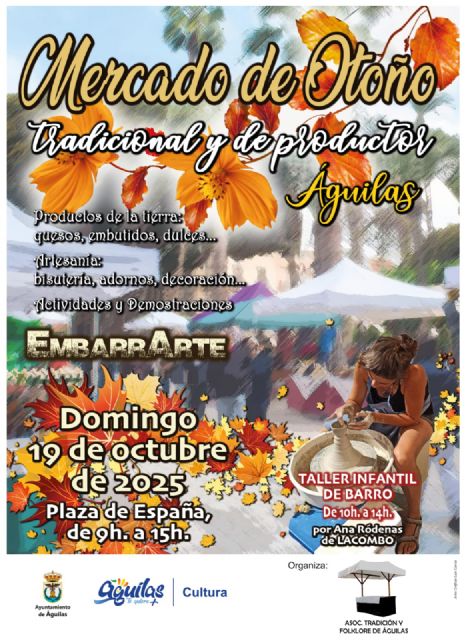 El próximo domingo La Glorieta acogerá una nueva edición del Mercado Tradicional de Productor - 1, Foto 1