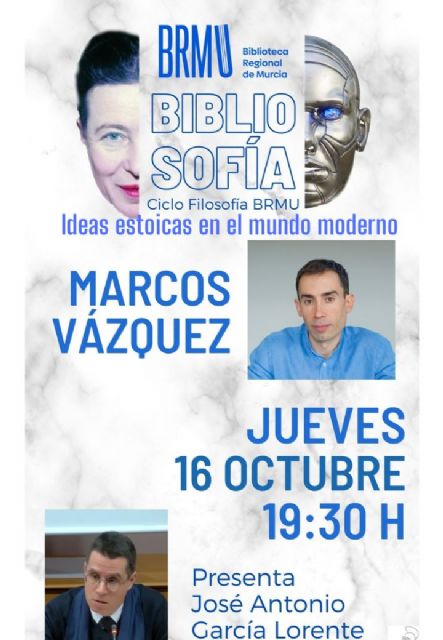 La filosofía estoica llega a la Biblioteca Regional de la mano con el divulgador Marcos Vázquez - 1, Foto 1