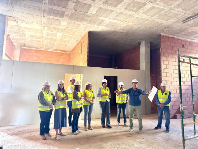 Avanzan a buen ritmo las obras de terminación del edificio que albergará la sede del Ayuntamiento de Puerto Lumbreras - 4, Foto 4