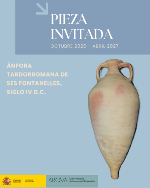 Nota de prensa El Museo Nacional de Arqueología Subacuática ARQVA muestra un ánfora procedente del pecio de Ses Fontanelles - 2, Foto 2