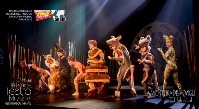 Última semana para votar por La aventura de Mowgli en los Premios Broadway World Spain - 1, Foto 1