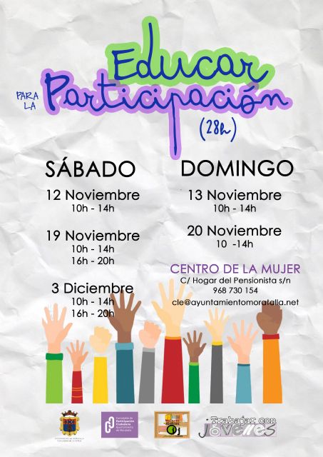 Comienza el curso educar para la participación - 1, Foto 1