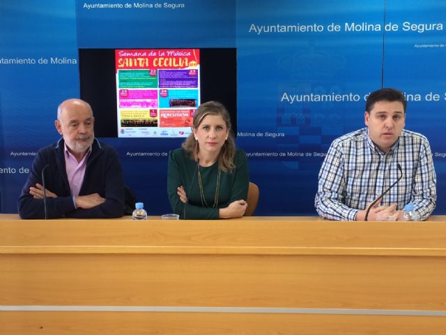 Molina de Segura celebra la Semana de la Música Santa Cecilia 2017 con actividades del 22 de noviembre al 3 de diciembre - 2, Foto 2