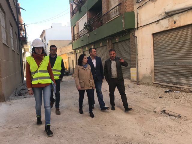 Las obras de renovación urbana de la calle Los Veras del Barrio de San Cristóbal avanzan a buen ritmo y se prevé que finalicen en enero - 2, Foto 2