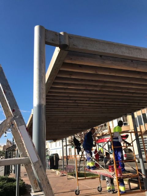 La edil Isabel Fernández ha anunciado las actuaciones realizadas en el último mes incluidas en el Plan de Mejora de Espacios Públicos - 1, Foto 1