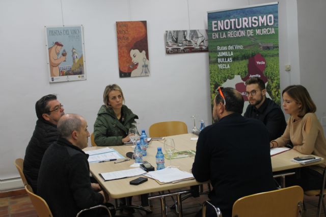 Primera reunión en Bullas de las tres Rutas del Vino de la Región para promocionar el enoturismo de Murcia - 1, Foto 1