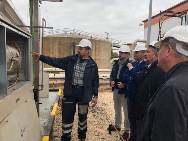 Ayuntamiento y Esamur sitúan a la depuradora de agua de Lorca como pionera a nivel regional - 1, Foto 1