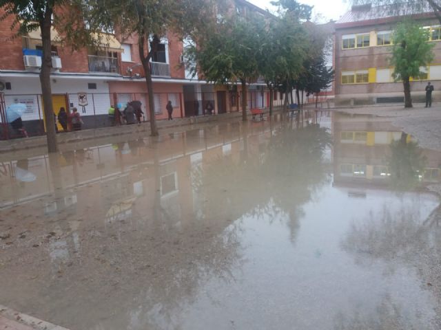 El patio del CEIP Ciudad de La Paz de El Palmar se inunda ante la inacción del Gobierno local - 3, Foto 3