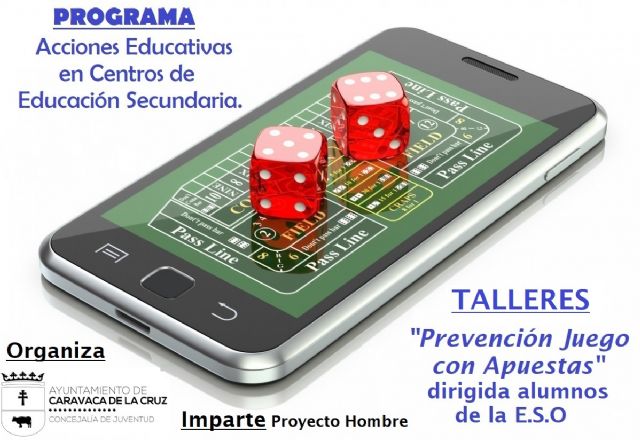 El Ayuntamiento de Caravaca, en colaboración con los centros educativos, inicia los talleres de prevención a la adicción al juego en adolescentes - 2, Foto 2
